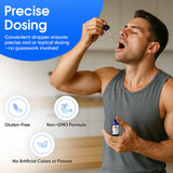 AISOMVA Colloidal Silver Liquid 40ppm packaging display