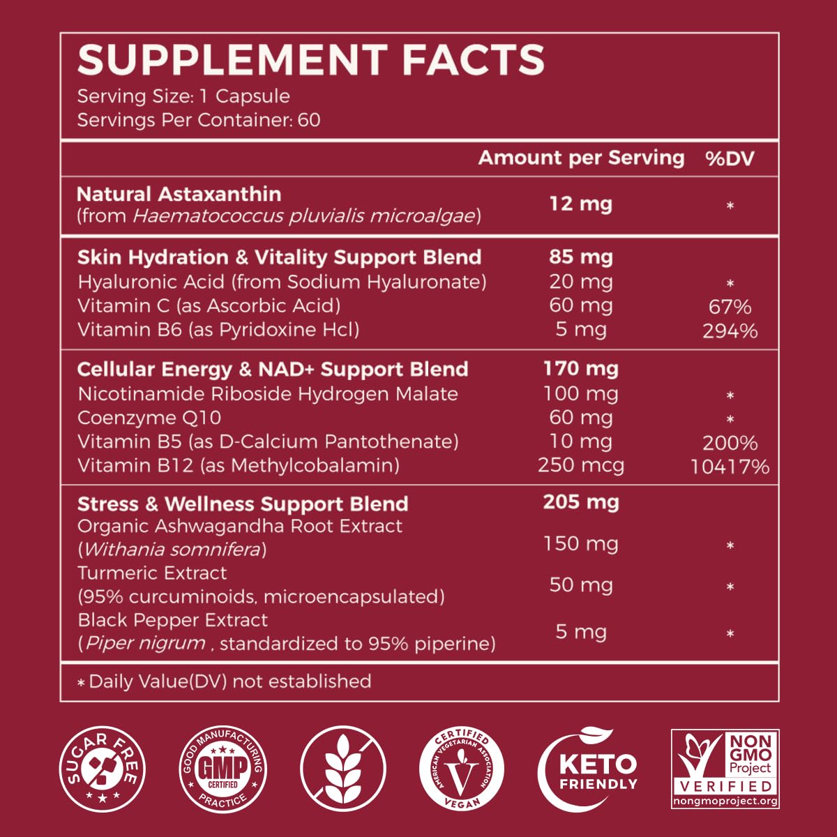 AiVital Astaxanthin Complex bottle with label