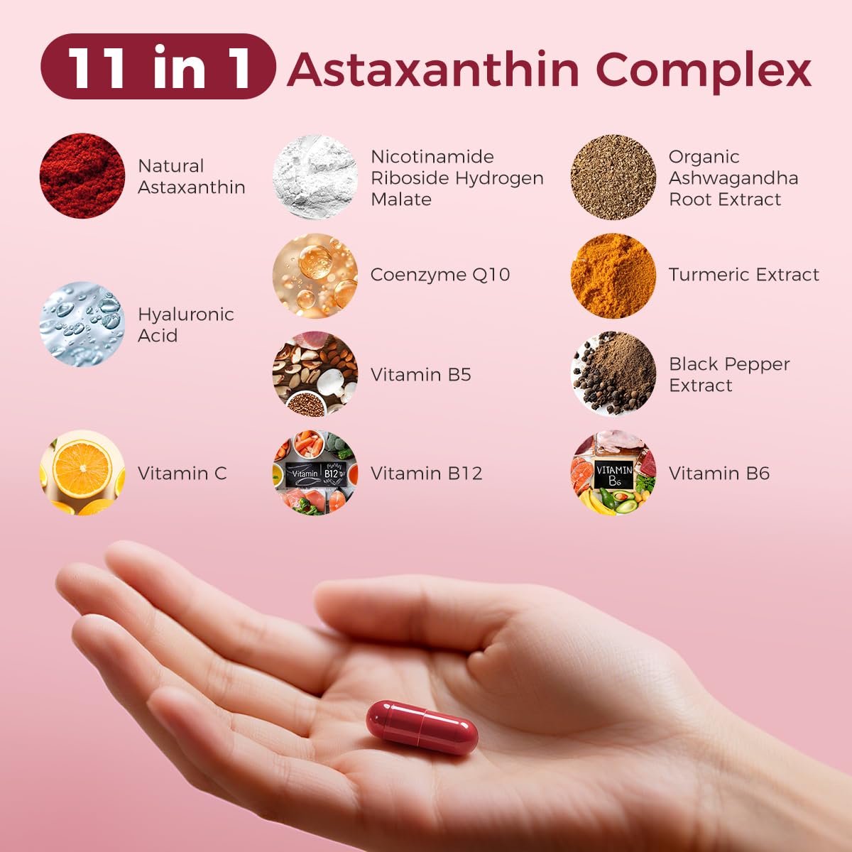 AiVital Astaxanthin Complex ingredients list