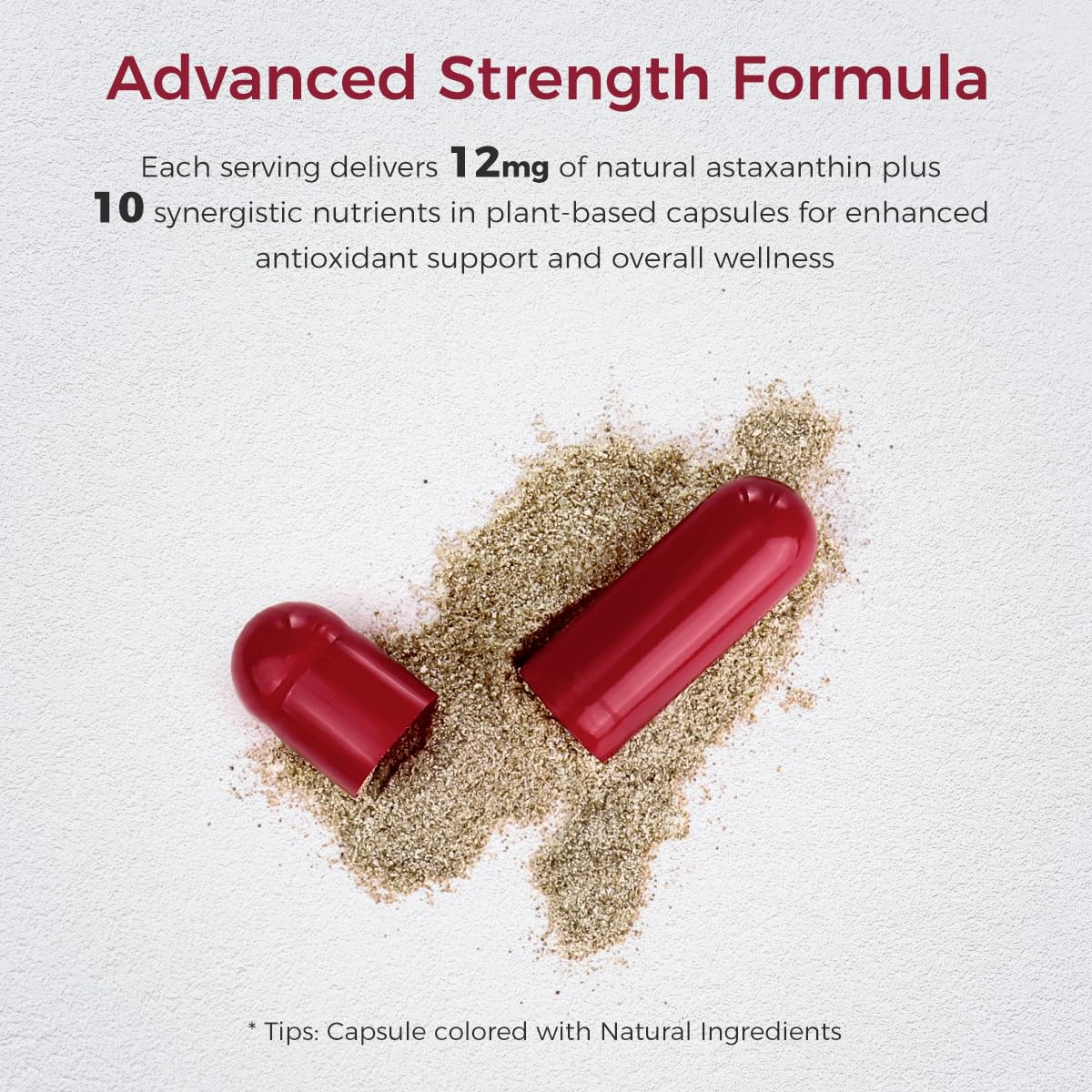 AiVital Astaxanthin Complex packaging with nutritional information