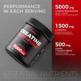 AiVital Creatine Monohydrate Powder mixed in a glass of water
