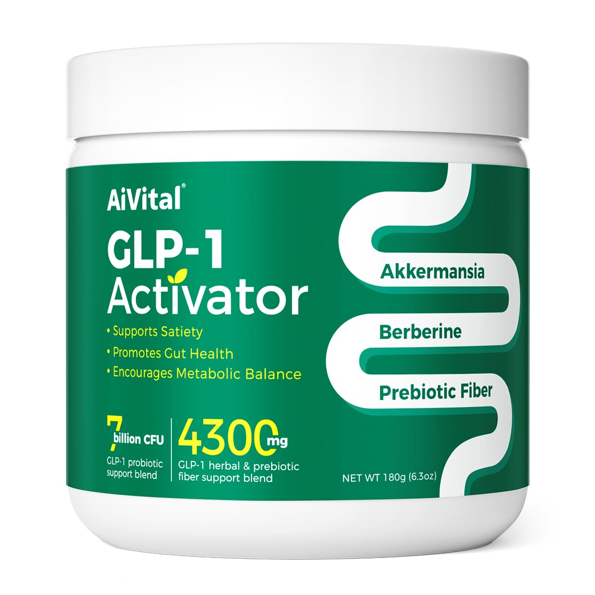 AiVital Prebiotic Supplement 180g front view