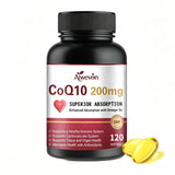 Aiwevon CoQ10 200mg softgels front view with packaging