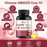 Aiwevon CoQ10 200mg softgels side view showing softgel