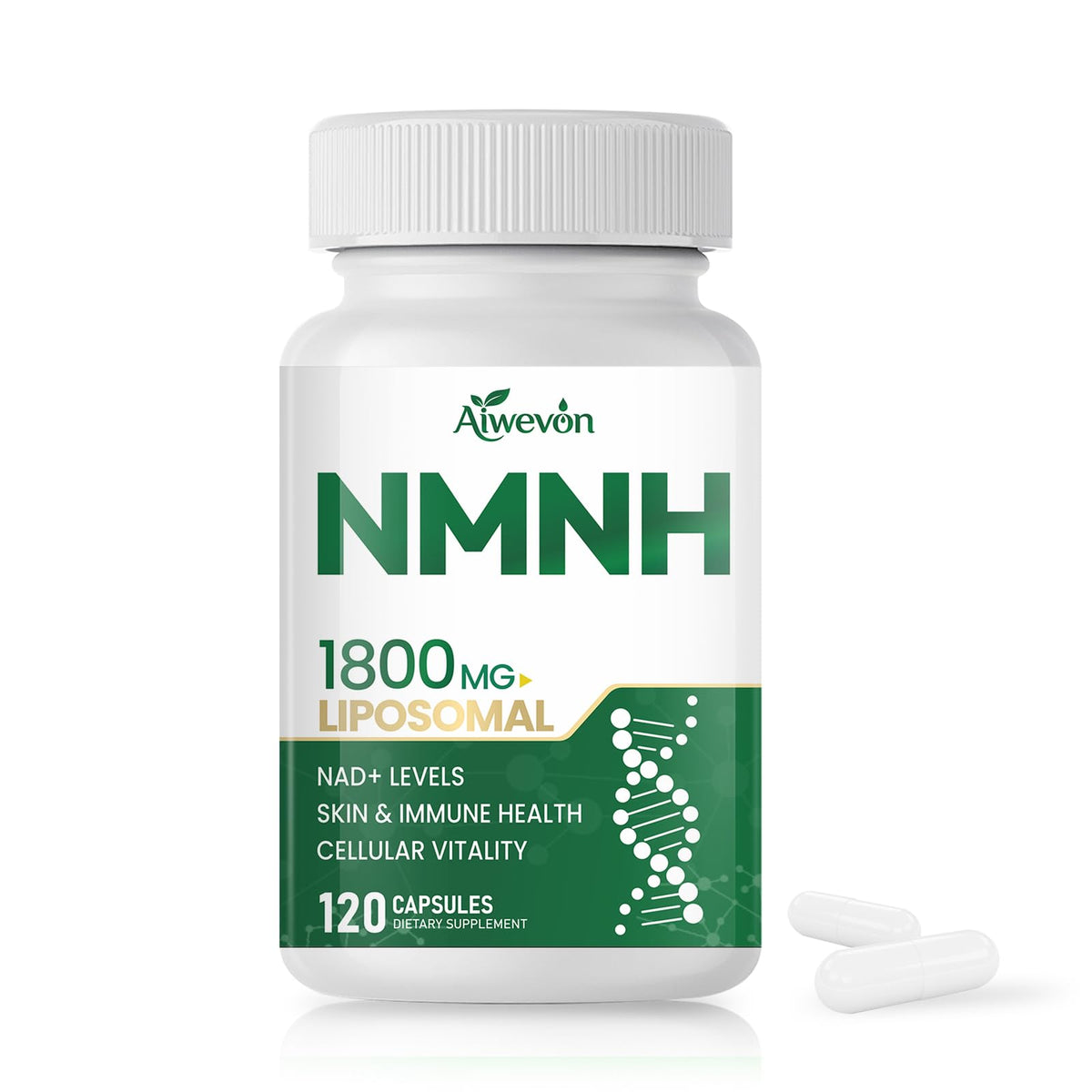 Aiwevon NMNH NAD+ Support Supplement bottle front view