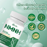 Aiwevon NMNH NAD+ Support Supplement ingredients list on packaging