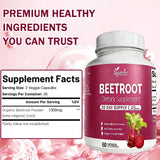 Aiwevon Organic Beet Root Capsules 1300MG lifestyle setting