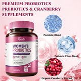 Aiwevon Women’s Probiotic Capsules on a wooden table