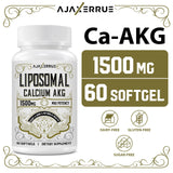 AJAXERRUE Calcium AKG Liposomal Capsules 1500mg nutritional information