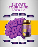 AJS Nutrition Ginkgo Biloba supplement showing capsule size