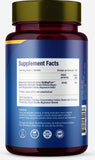 AJS Nutrition Magnesium Glycinate 400mg bottle opened with tablets inside