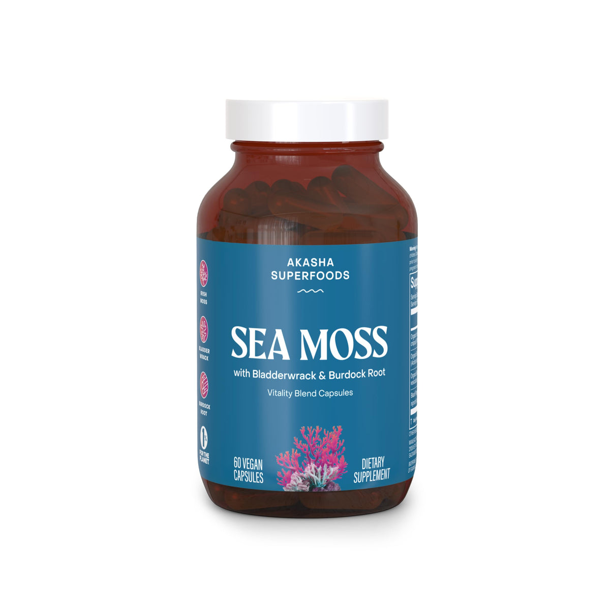 Akasha Superfoods Blended Vitamin & Mineral Supplement 82g front view