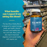 Akasha Superfoods Blended Vitamin & Mineral Supplement 82g on a wooden table