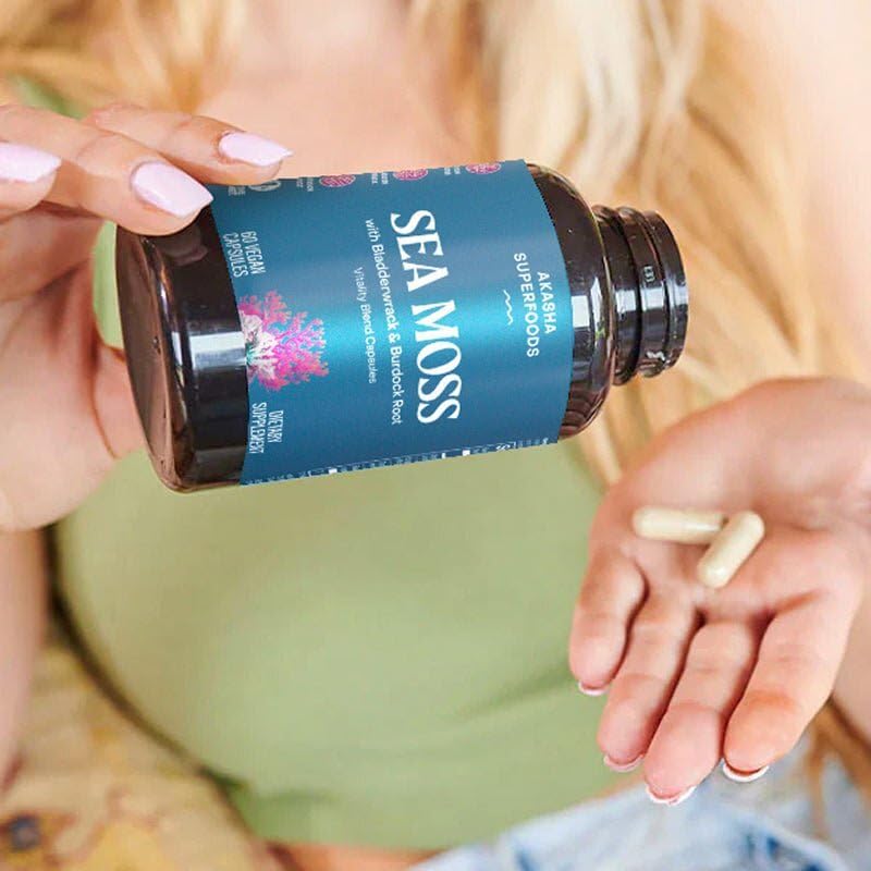 Akasha Superfoods Blended Vitamin & Mineral Supplement 82g packaging