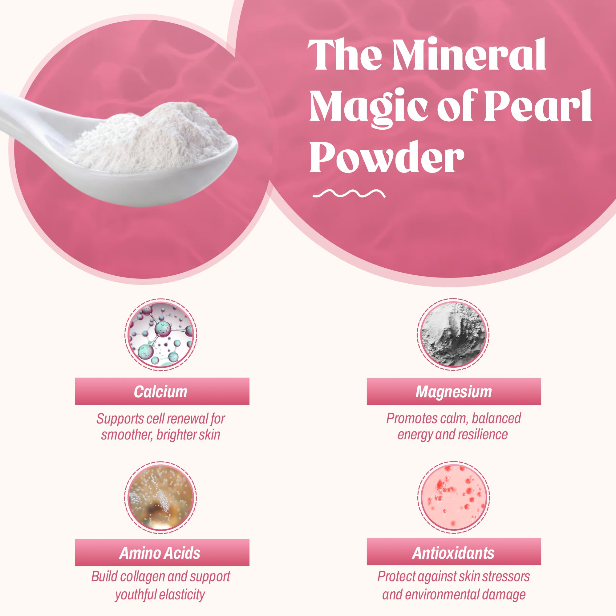 Akasha Superfoods Pearl Powder packaging side view