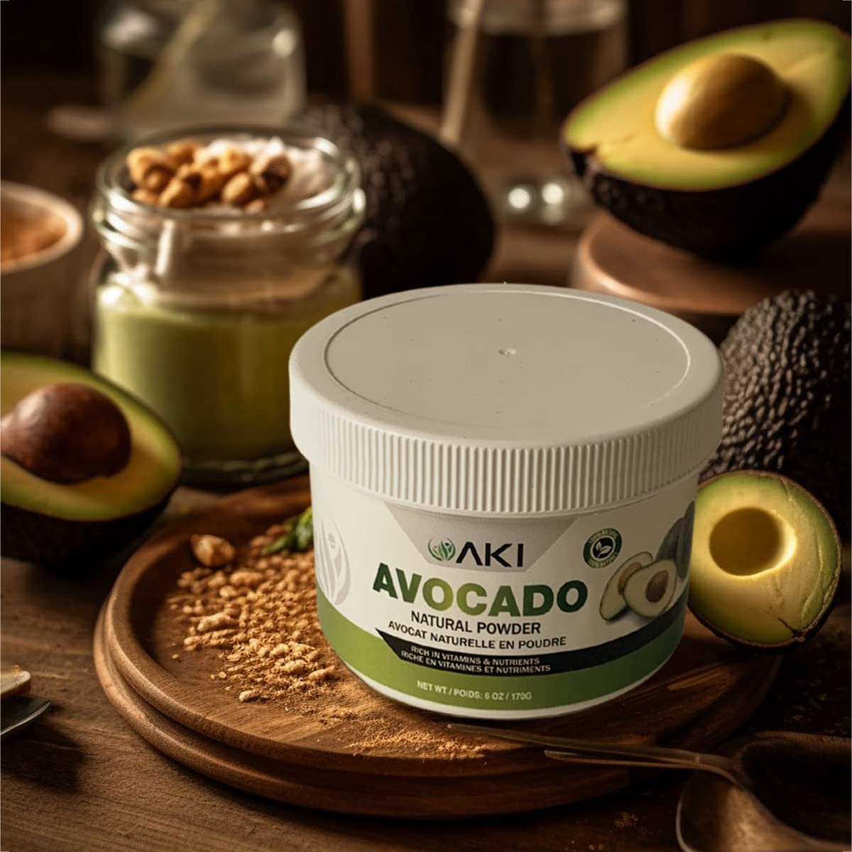 AKI ORGANIC Avocado Powder 170g nutritional information