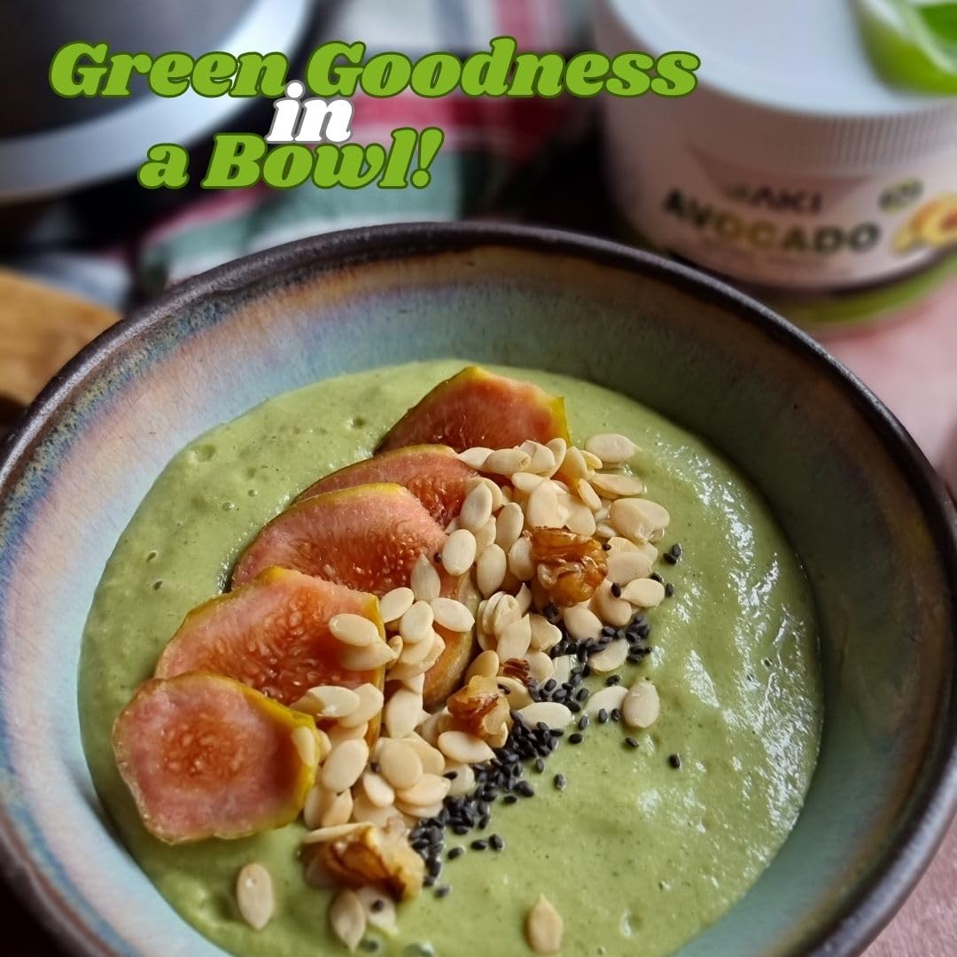 AKI ORGANIC Avocado Powder in a protein shake