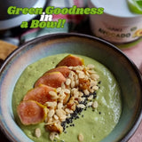 AKI ORGANIC Avocado Powder in a protein shake