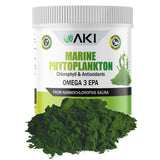 AKI ORGANIC Marine Phytoplankton Omega 3 Supplement front view