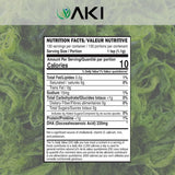 AKI ORGANIC Omega-3 DHA Microalgae Powder serving suggestion with yogurt