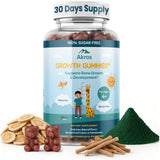 Akros Bone & Height Support Gummies front view with packaging