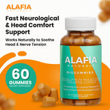 Alafia Naturals Miggummies gummies in orange and strawberry flavours