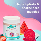 Alani Nu BCAAs 246g in a gym setting