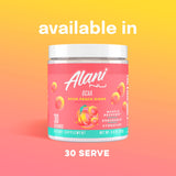 Alani Nu BCAAs 252g back view with ingredient list