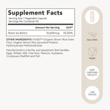 Alaya Naturals Biotin B7 Supplement on a wooden table