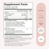 Alaya Naturals Collagen Peptides Powder 419g lifestyle scene with smoothie