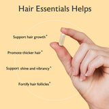 Alaya Naturals Hair Essentials B-Complex Supplement with ingredients list