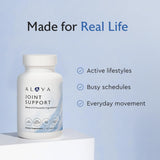 Alaya Naturals Joint Support supplement with lifestyle setup