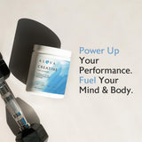 Alaya Naturals Micronized Creatine Monohydrate packaging side view