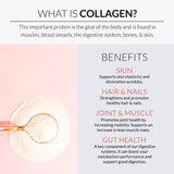 Alaya Naturals Multi Collagen Powder 192g mixed in a smoothie
