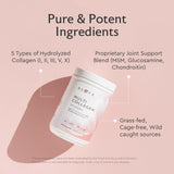 Alaya Naturals Multi Collagen Powder mixed in a smoothie
