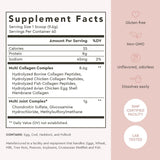 Alaya Naturals Multi Collagen Powder scoop showing unflavoured powder