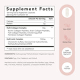 Alaya Naturals Multi-Source Collagen Capsules on a wooden table