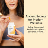 Alaya Naturals Turmeric Supplement capsules close-up