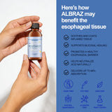ALBRAZ daily Drops 59g back view with ingredient list