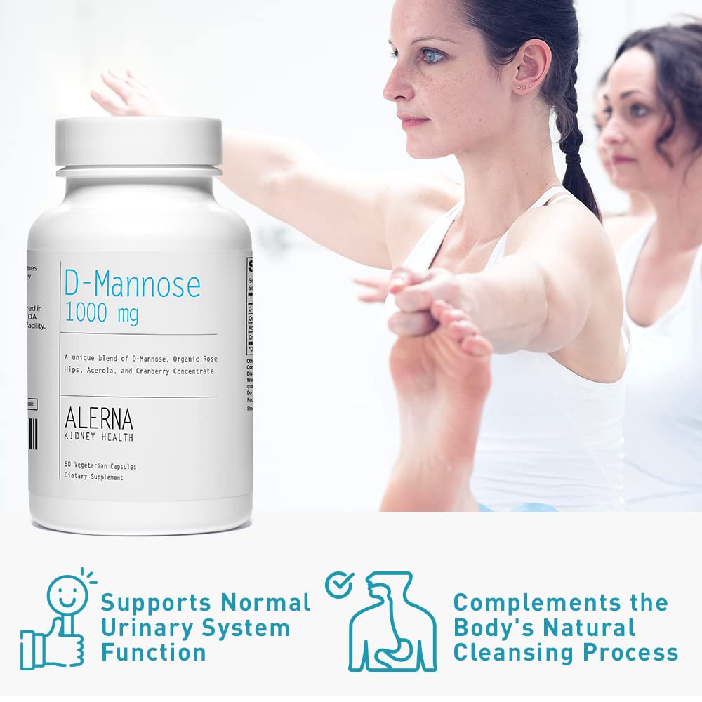 Alerna Kidney Health D-Mannose Capsules 1000 mg nutritional information