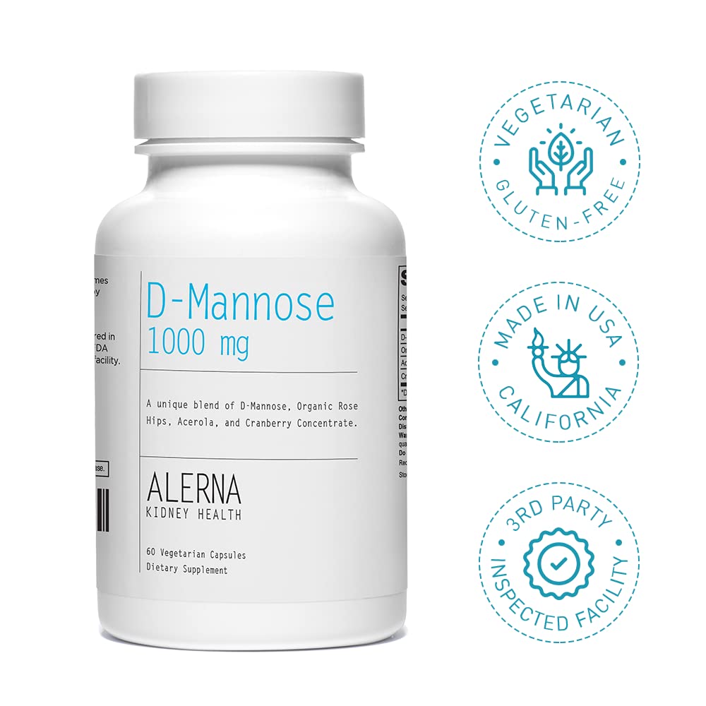 Alerna Kidney Health D-Mannose capsules lifestyle scene