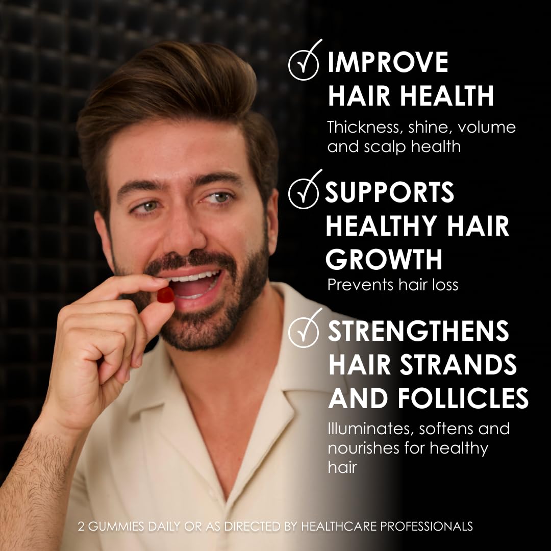 Alex Costa Biotin Supplement 215g side view