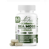 Alex Jones Naturals Sea Moss Capsules 60 count bottle front view