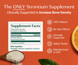 ALGAECAL Strontium Citrate 680mg capsules bottle with label