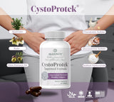 Algonot CystoProtek Bladder Support Supplement packaging side view