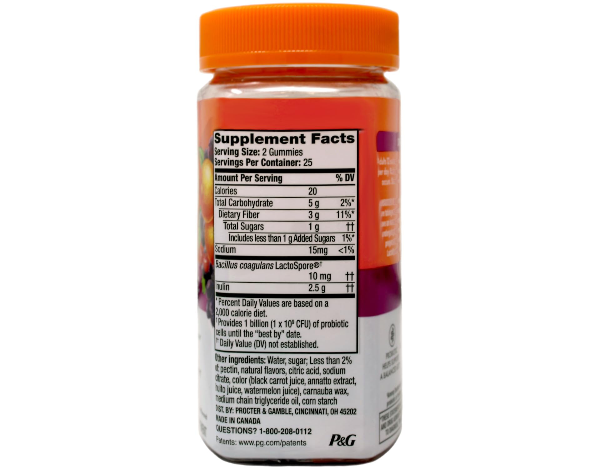 Align a daily routine Pre/Probiotic Gummie close-up