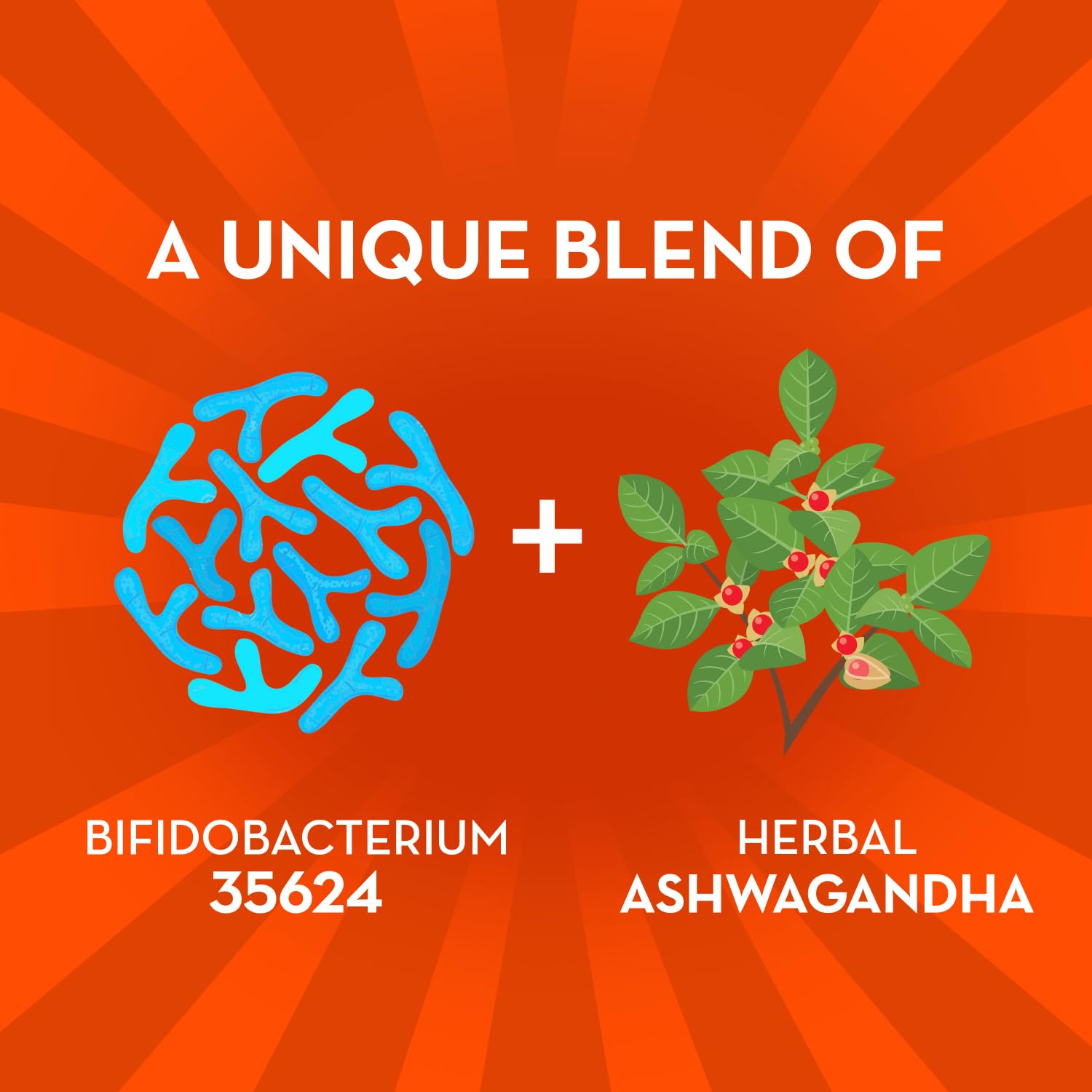 Align daily De-Stress Probiotic 30 Capsules packaging
