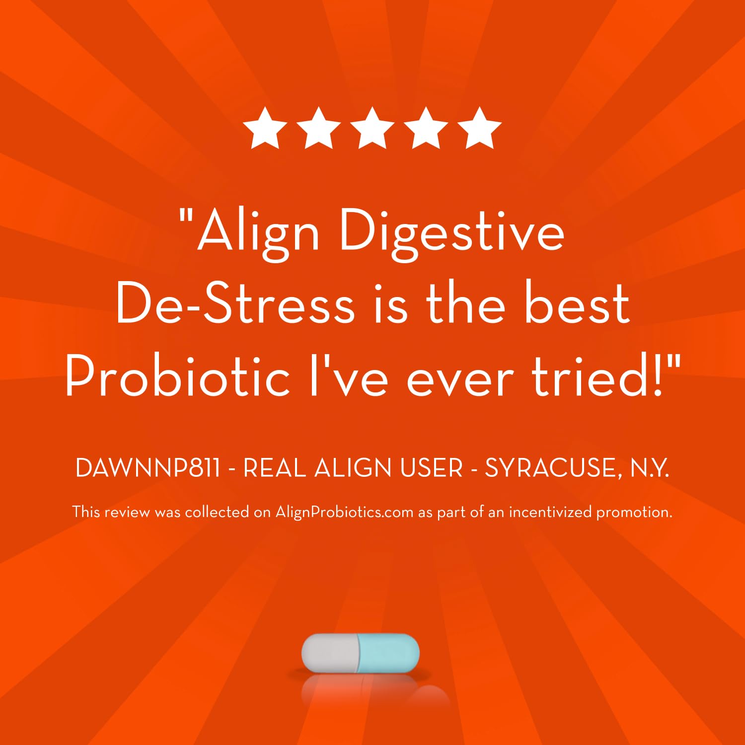 Align daily De-Stress Probiotic lifestyle scene