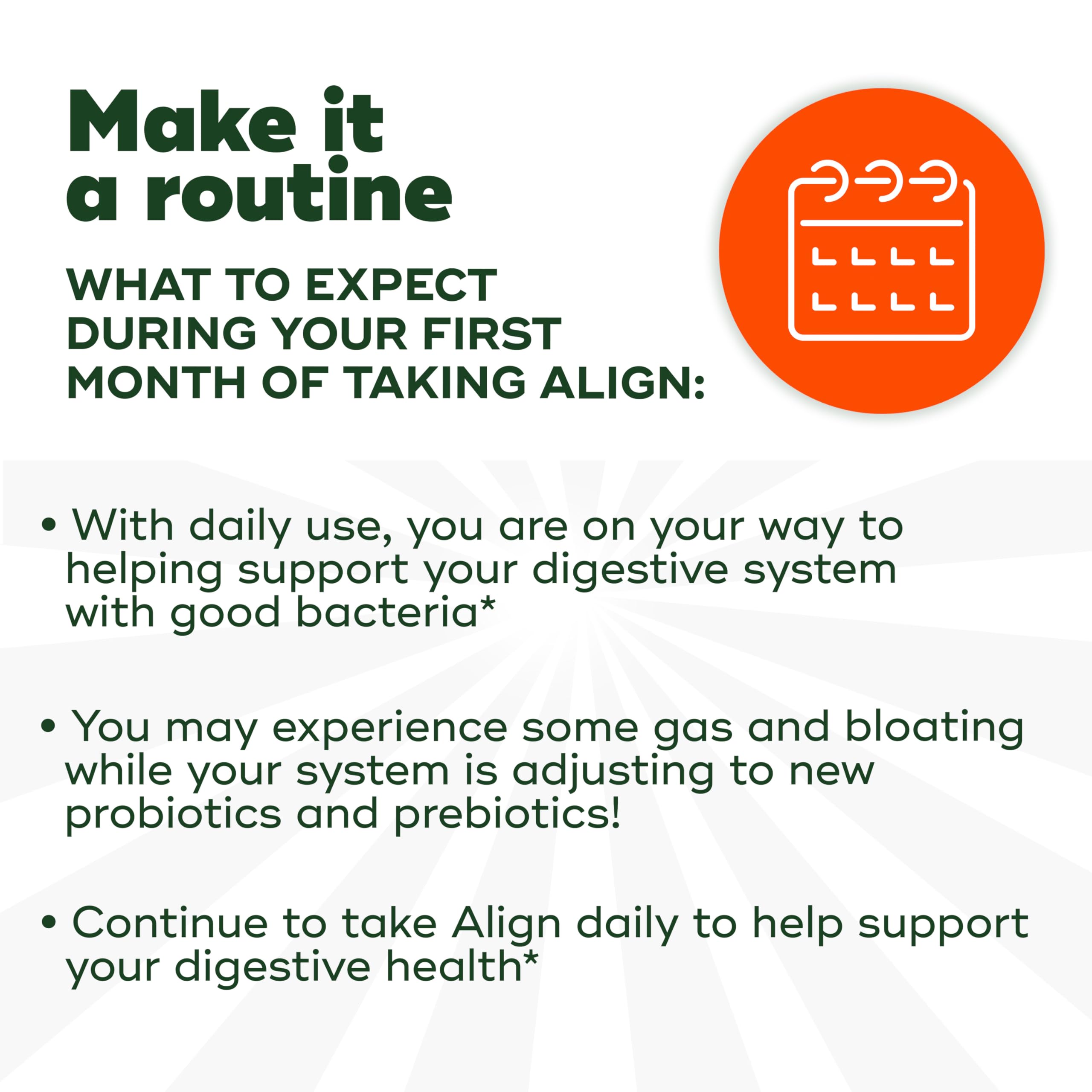 Align Gummies with Inulin and Bacillus Coagulans ingredients