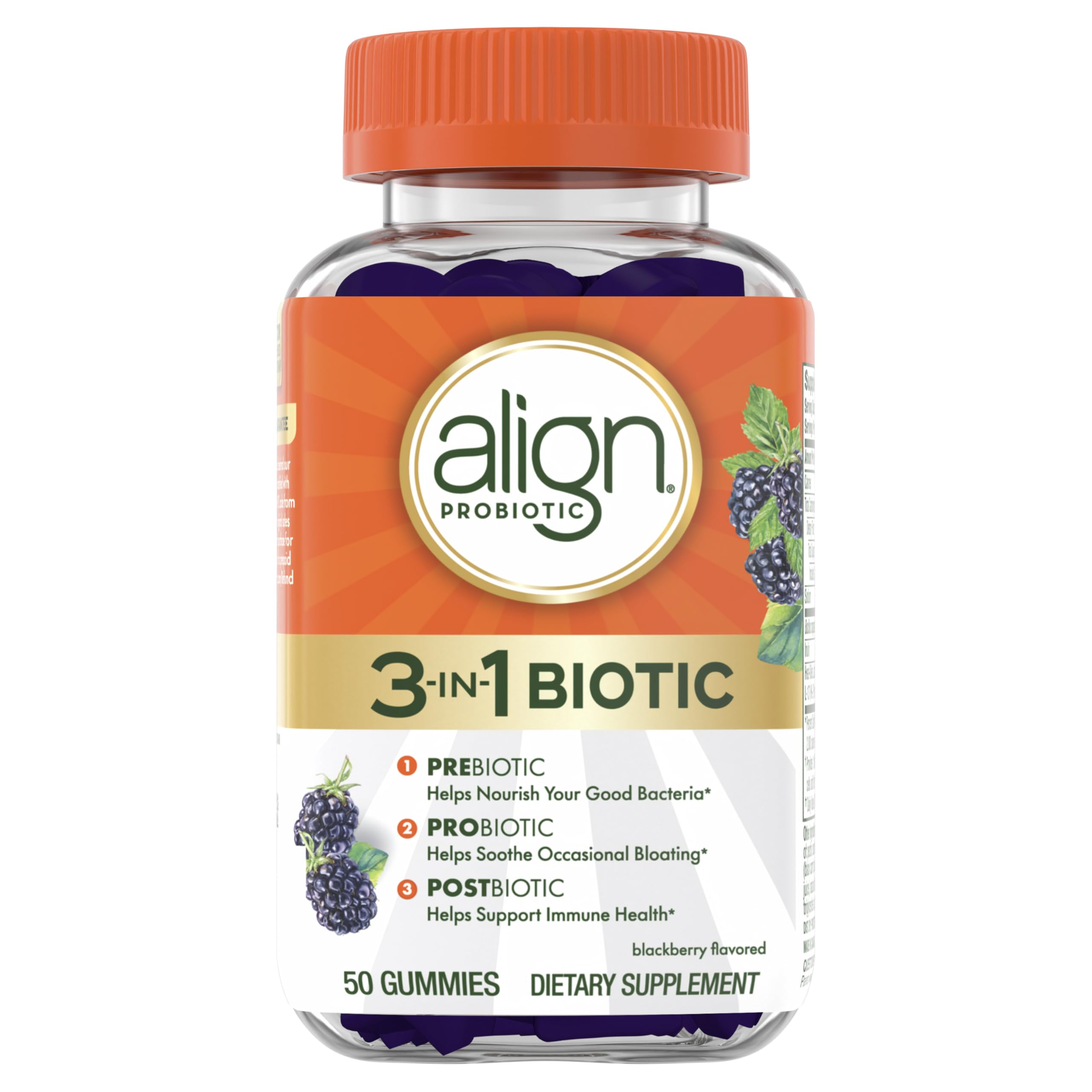 Align Probiotic 3-in-1 Biotic Gummies 170g lifestyle scene